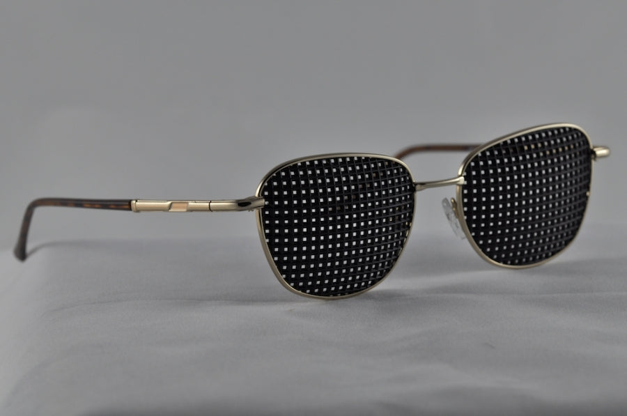 Metallic Pyramid Glasses.