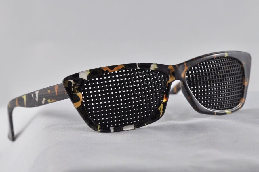 Brown Pyramid Glasses